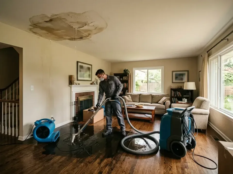 attic-pipe-burst-ceiling-drip-008 — frequently asked questions, Water Damage Restoration & Carpet Care in Rumson, NJ